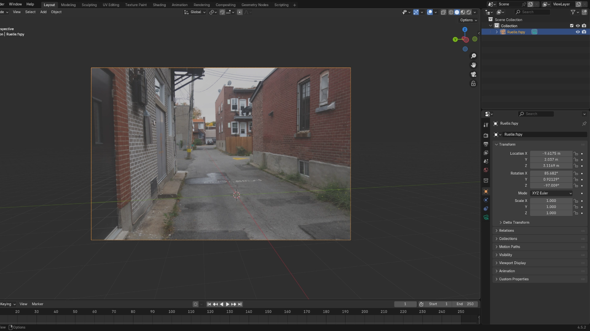 Image dans blender